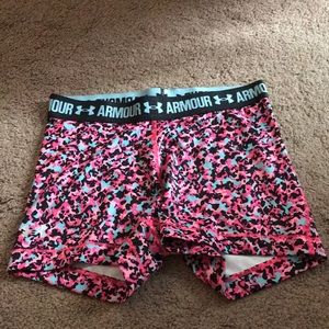 Under armor compression shorts